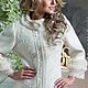 Coat white!Sherst100% Coats designer!, Coats, Moscow,  Фото №1