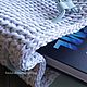 Knitted backpack, mint/frost. Backpacks. Natalya_Sholokhova. Online shopping on My Livemaster.  Фото №2