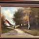 Order Painting 'House in the forest', oil, wood, Holland. Dutch West - Indian Company. Livemaster. . Vintage paintings Фото №3