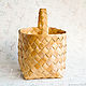 Basket of mushrooms from birch bark large. Gift basket. Basket. BirchStyle. Online shopping on My Livemaster.  Фото №2