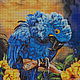 Set of embroidery beads ' PARROT'. Embroidery kits. Beaded embroidery from Laura. Online shopping on My Livemaster.  Фото №2