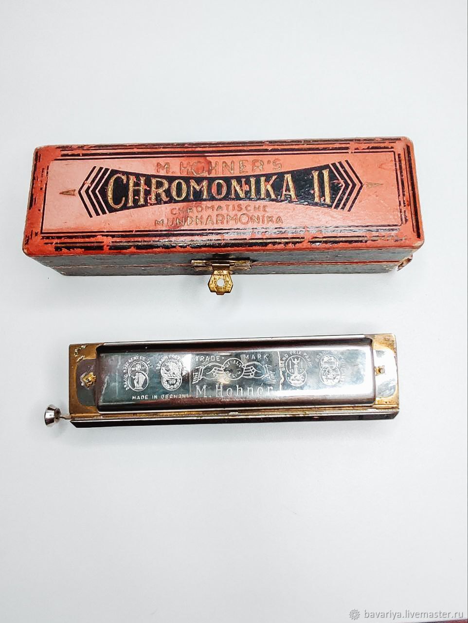 Губная гармошка M. Hohner. CHROMONIKA 2. Германия купить в  интернет-магазине Ярмарка Мастеров по цене 8000 ₽ – TOPIURU | Губные  гармошки, Ульм - доставка по России