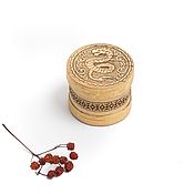 Для дома и интерьера handmade. Livemaster - original item A small box made of birch bark 