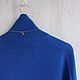 Джемпер Королевский синий. Джемперы. Taisiya_knitwear. Ярмарка Мастеров.  Фото №5