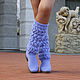 Boots ' Berta'. High Boots. KnittedBoots. My Livemaster. Фото №4