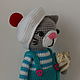 Knitted toy Seal sailor Jeremy. Stuffed Toys. elenka12. My Livemaster. Фото №5