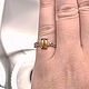 Кольцо с камнями Циркон 1.18 ct. и Сапфир. Кольца. Зов Камня - магазин украшений. Ярмарка Мастеров.  Фото №4