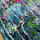 Order Large Bright Abstract Painting on Canvas Custom Made Summer Flowers. larisa-chigirina (larisa-chigirina). Livemaster. . Pictures Фото №3