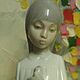 Винтаж: Фарфоровая статуэтка "Девушка со свечой", Nao by Lladro, Статуэтки винтажные, Москва,  Фото №1