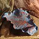Ceramic dish made of blue clay Fern. Dish. GFox family workshop (homeaccent). My Livemaster. Фото №6