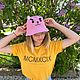 Панама с кроликом Куки (Cooky) BTS, bt21, Панамы, Венев,  Фото №1