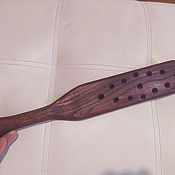 Субкультуры handmade. Livemaster - original item Paddle, Spanker, Wooden Paddle, BDSM Device. Handmade.