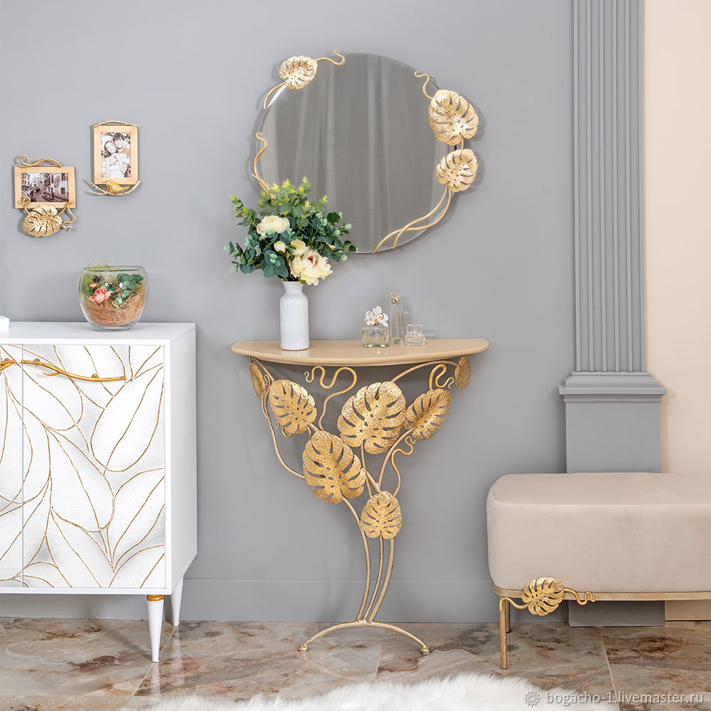 Консоль "Monstera Deliciosa" Wood BOGACHO в интернет-магазине на ...