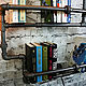 Заказать «Pipe-Book» - Полка-светильник в стиле лофт, под книги. Макар (vstileretro). Ярмарка Мастеров. . Полки Фото №3