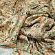Сатиновая вискозная ткань Rayon Satin цветочный принт. Ткани. Ткани EGO. Ярмарка Мастеров.  Фото №5