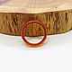 Order 18 R-R anillo de Cornalina con corte (mco18). MagazinchiK SelberiYa. Livemaster. . Rings Фото №3