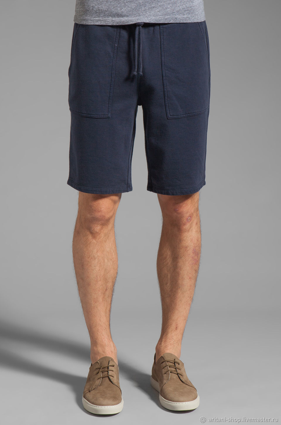 Мужские шорты до колена в интернет-магазине Ярмарка Мастеров по цене 2100 ₽ – IQO8BRU