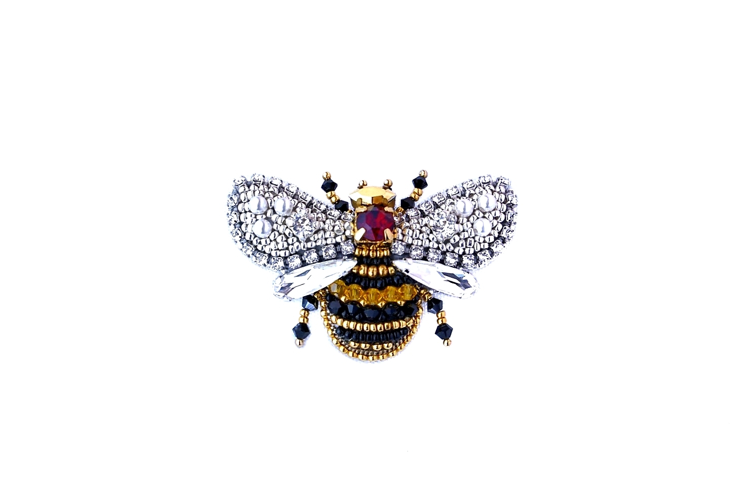Yuliya Savytska YS Brooch Paradise Bee