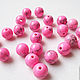 Howlite 8mm 28951192 Bright Pink beads, Beads1, Ekaterinburg,  Фото №1