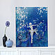 Ballerina oil painting is a Magical dance transformation among the stars, Pictures, Schyolkovo,  Фото №1