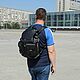 Leather backpack 'Ivanhoe'. Backpacks. Natalia Kalinovskaya. My Livemaster. Фото №6