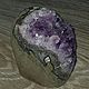 Аметист жеода. Камни. Minerallive. Ярмарка Мастеров.  Фото №5