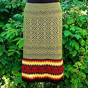 Одежда handmade. Livemaster - original item Patterned Skirt. Handmade.