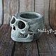 Order Silicone Soap Mold Skull muerto. Hobbypage. Livemaster. . Form Фото №3
