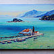 Oil painting ' Bliss Corfu'. Pictures. Zhanne Shepetova. Online shopping on My Livemaster.  Фото №2