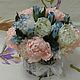 Peony Paradise candy bouquet, Composition, Moscow,  Фото №1