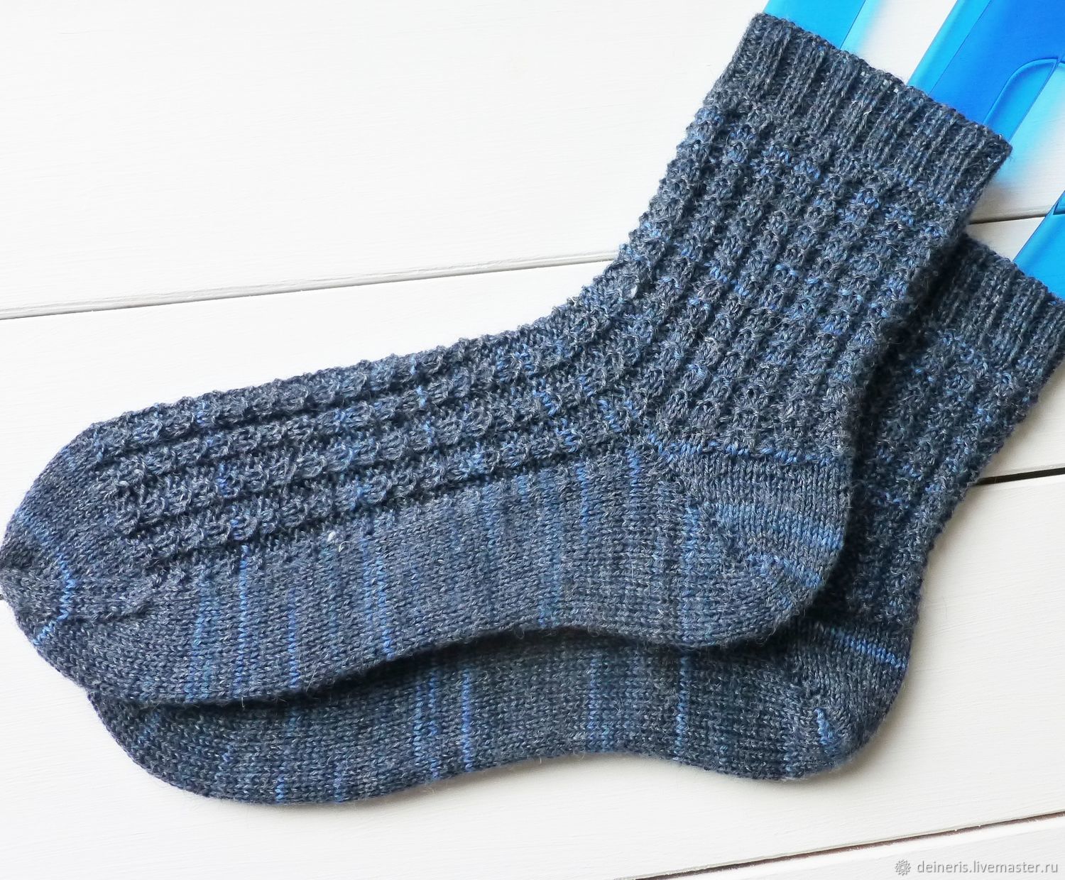 Вязаные носки для мужчин