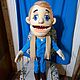Nerd. Ventriloquist Doll glove muppet with Canes. Puppet show. teatr.tati. My Livemaster. Фото №4