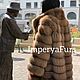 Шуба из меха тонированной Куницы! В наличии!. Шубы. YANA KRAFT BRAND. Ярмарка Мастеров.  Фото №6