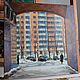 Order On the district. Arch. Oil on canvas. Tatiana Chepkasova. Livemaster. . Pictures Фото №3