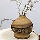  Ваза интерьерная из дерева "Павловния Войлочная". Вазы. ARS Wood. Интернет-магазин Ярмарка Мастеров.  Фото №2