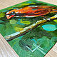 Painting of the bird 'Cardinal' in oil. Animals. Pictures. Lifia Art. Online shopping on My Livemaster.  Фото №2