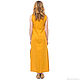 Order Linen dress mustard color. etnoart. Livemaster. . Dresses Фото №3