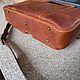 Деловая сумка из натуральной кожи. Ручная работа. Портфель. Slav-Leather. Handmade. Ярмарка Мастеров.  Фото №7