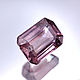 Циркон розовый октагон 2.56 ct. Танзания + гемм. заключение. Кристаллы. Зов Камня - магазин украшений. Интернет-магазин Ярмарка Мастеров.  Фото №2