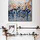 "Розы" 80х80 см картина для интерьера в стиле лофт, Картины, Санкт-Петербург,  Фото №1