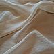 Natural silk, creche chiffon. Italy. Cremette. Fabric. MMonro (MMonro). My Livemaster. Фото №4