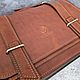 Классический портфель «Business style». Портфель. ALEX FLAIR • leather goods. Ярмарка Мастеров.  Фото №5
