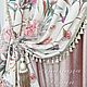 Шторы Розовые пионы Прованс лен. Шторы. Шторы Anastasia Design. Ярмарка Мастеров.  Фото №8
