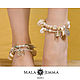 Double leg bracelet. Bead bracelet. Mala by Jemma. My Livemaster. Фото №6