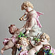Винтаж: Сбор винограда Giuseppe Cappe фарфоровая статуэтка Capodimonte. Статуэтки винтажные. Kunst Galerie. Ярмарка Мастеров.  Фото №4