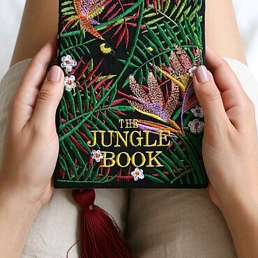 Сумки ручной работы. Ярмарка Мастеров - ручная работа Клатч книга "THE JUNGLE BOOK". Handmade.