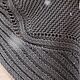 Шарф, вязаный вручную оригинальный серый. Шарфы. Knitting_larka. Ярмарка Мастеров.  Фото №4