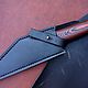 "TechnoSax" knife. Ножи. Мастерская 'Пепельная Кузня' (Feuer-und-Asche). Ярмарка Мастеров.  Фото №4