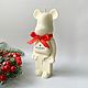 Свеча «Медведь Bearbrick» (Беарбрик) из воска в упаковке. Подарки на 8 марта. VENERA HOME DECOR. Ярмарка Мастеров.  Фото №4