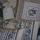 Декоративные подушки "Голубой Прованс". Подушки. Котерева Людмила (Ludmila Quilt). Интернет-магазин Ярмарка Мастеров.  Фото №2